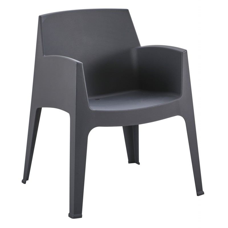 ΠΟΛΥΘΡΟΝΑ ΠΟΛΥΠΡΟΠΥΛΕΝΙΟΥ SLEEK HM6370.10 ΓΚΡΙ 57x56x82,5Υεκ.