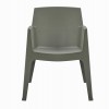 ΠΟΛΥΘΡΟΝΑ ΠΟΛΥΠΡΟΠΥΛΕΝΙΟΥ SLEEK HM6370.05 DARK OLIVE GREEN 57x56x82,5Υεκ.