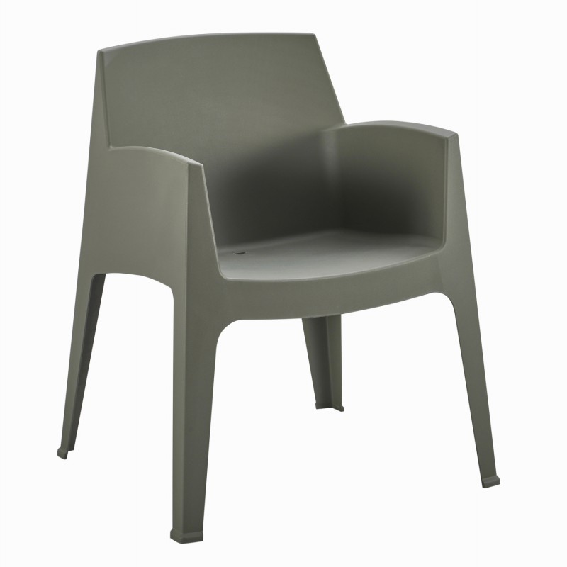 ΠΟΛΥΘΡΟΝΑ ΠΟΛΥΠΡΟΠΥΛΕΝΙΟΥ SLEEK HM6370.05 DARK OLIVE GREEN 57x56x82,5Υεκ.
