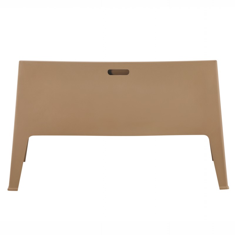 ΚΑΝΑΠΕΣ 2-ΘΕΣΙΟΣ ΠΟΛΥΠΡΟΠΥΛΕΝΙΟΥ SLEEK HM6366.03 ΧΡΩΜΑ ΚΑΠΟΥΤΣΙΝΟ 118x48,5x73Υεκ.