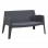ΚΑΝΑΠΕΣ 2-ΘΕΣΙΟΣ ΠΟΛΥΠΡΟΠΥΛΕΝΙΟΥ SLEEK HM6366.10 ΧΡΩΜΑ ΓΚΡΙ 118x48,5x73Υεκ.