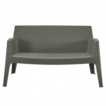 ΚΑΝΑΠΕΣ 2-ΘΕΣΙΟΣ ΠΟΛΥΠΡΟΠΥΛΕΝΙΟΥ SLEEK HM6366.05 ΧΡΩΜΑ DARK OLIVE 118x48,5x73Υεκ.