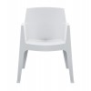 ΠΟΛΥΘΡΟΝΑ ΠΟΛΥΠΡΟΠΥΛΕΝΙΟΥ SLEEK HM6370.01 ΛΕΥΚΗ 57x56x82,5Υεκ.