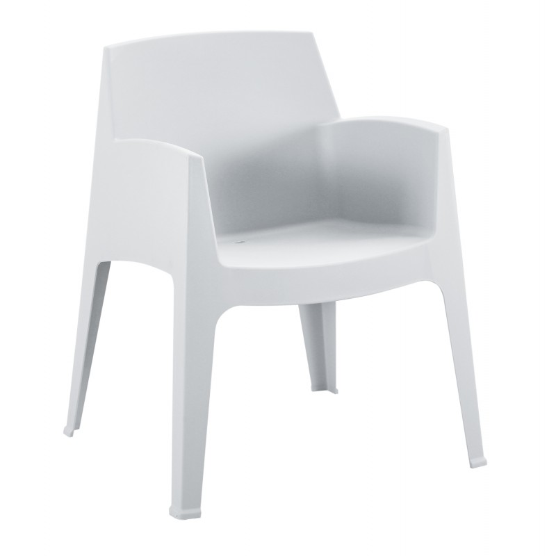 ΠΟΛΥΘΡΟΝΑ ΠΟΛΥΠΡΟΠΥΛΕΝΙΟΥ SLEEK HM6370.01 ΛΕΥΚΗ 57x56x82,5Υεκ.