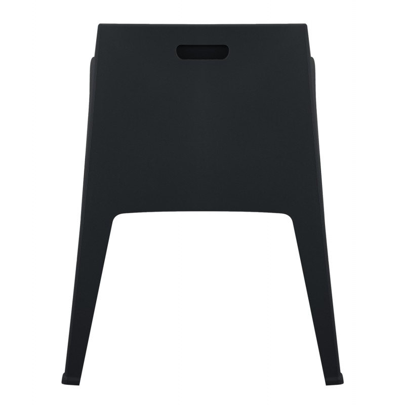 ΠΟΛΥΘΡΟΝΑ ΠΟΛΥΠΡΟΠΥΛΕΝΙΟΥ SLEEK HM6370.02 ΜΑΥΡΗ 57x56x82,5Υεκ.