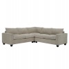 ΓΩΝΙΑΚΟΣ ΚΑΝΑΠΕΣ CALDER HM3286.03 ΜΠΕΖ ΥΦΑΣΜΑ 254x254x90(κάθισμα)x91Υεκ.