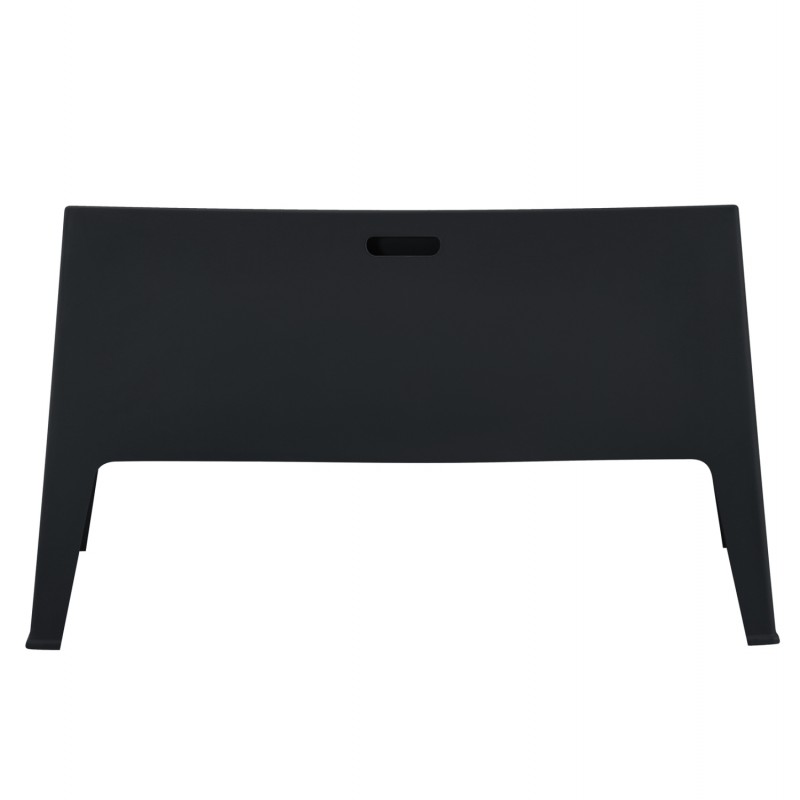 ΚΑΝΑΠΕΣ 2-ΘΕΣΙΟΣ ΠΟΛΥΠΡΟΠΥΛΕΝΙΟΥ SLEEK HM6366.02 ΧΡΩΜΑ ΜΑΥΡΟ 118x48,5x73Υεκ.