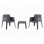 ΣΕΤ 3ΤΜΧ ΠΟΛΥΠΡΟΠΥΛΕΝΙΟΥ SLEEK HM21267.10 ΤΡΑΠΕΖΑΚΙ & 2 ΠΟΛΥΘΡΟΝΕΣ-ΓΚΡΙ