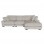 ΚΑΝΑΠΕΣ ΔΕΞΙΑ ΓΩΝΙΑ CRANFIELD HM3287.02R ΜΠΕΖ ΡΙΓΕ ΥΦΑΣΜΑ 313x169(γωνία)x80Υεκ.