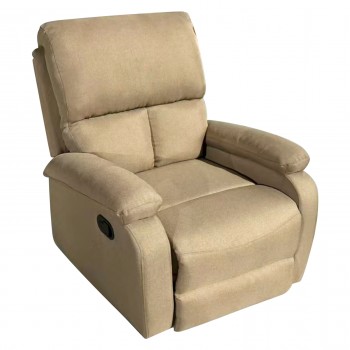ΠΟΛΥΘΡΟΝΑ RELAX DIONI HM3296.03 ΜΠΕΖ ΥΦΑΣΜΑ 81x94x97Υεκ.