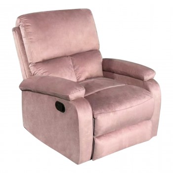 ΠΟΛΥΘΡΟΝΑ RELAX DIONI HM3296.02 ΡΟΖ ΒΕΛΟΥΔΟ 81x94x97Υεκ.