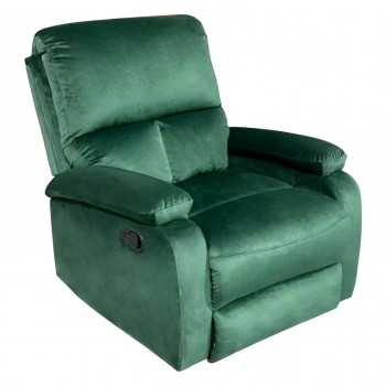ΠΟΛΥΘΡΟΝΑ RELAX DIONI HM3296.05 ΠΡΑΣΙΝΟ ΒΕΛΟΥΔΟ 81x94x97Υεκ.