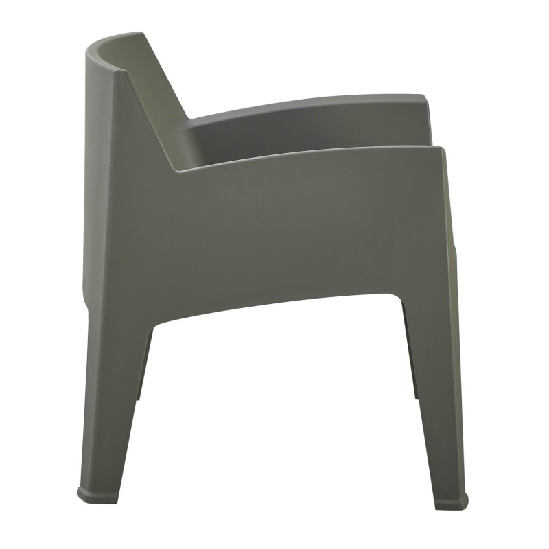 ΠΟΛΥΘΡΟΝΑ ΠΟΛΥΠΡΟΠΥΛΕΝΙΟΥ LOUNGE SLEEK HM6365.05 DARK OLIVE GREEN 62,5x48,5x73Υεκ.