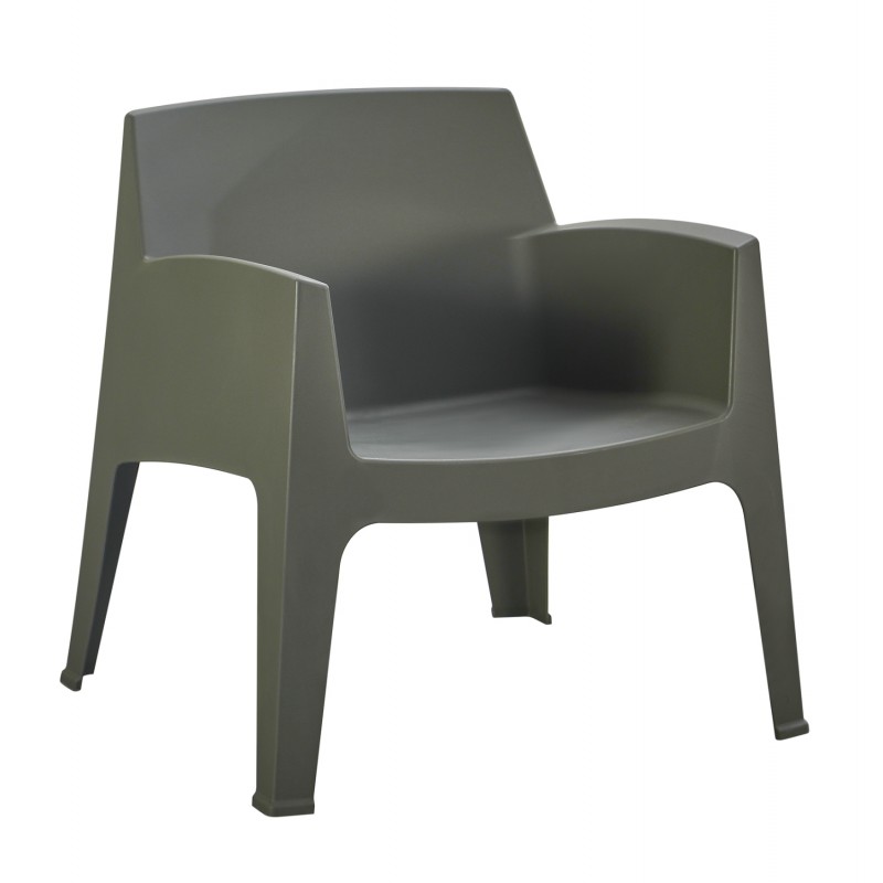 ΠΟΛΥΘΡΟΝΑ ΠΟΛΥΠΡΟΠΥΛΕΝΙΟΥ LOUNGE SLEEK HM6365.05 DARK OLIVE GREEN 62,5x48,5x73Υεκ.