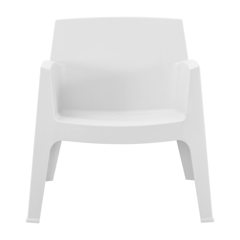 ΠΟΛΥΘΡΟΝΑ ΠΟΛΥΠΡΟΠΥΛΕΝΙΟΥ LOUNGE SLEEK HM6365.01 ΛΕΥΚΟ 62,5x48,5x73Υεκ.