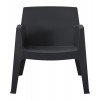 ΠΟΛΥΘΡΟΝΑ ΠΟΛΥΠΡΟΠΥΛΕΝΙΟΥ LOUNGE SLEEK HM6365.02 ΜΑΥΡΟ 62,5x48,5x73Υεκ.