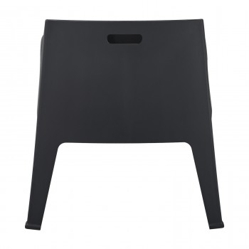 ΠΟΛΥΘΡΟΝΑ ΠΟΛΥΠΡΟΠΥΛΕΝΙΟΥ LOUNGE SLEEK HM6365.02 ΜΑΥΡΟ 62,5x48,5x73Υεκ.