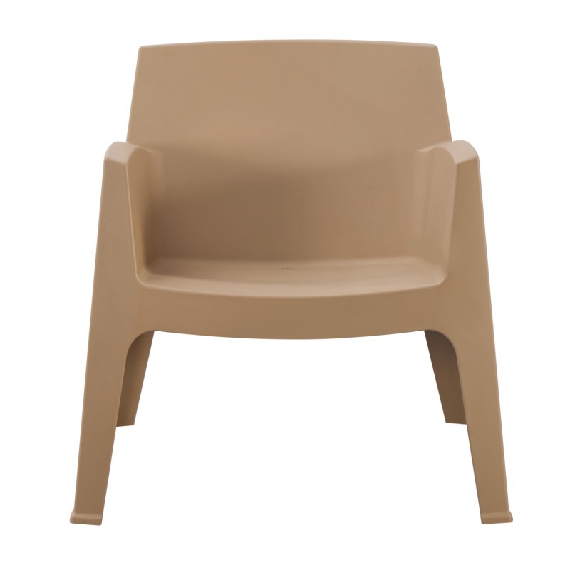 ΠΟΛΥΘΡΟΝΑ ΠΟΛΥΠΡΟΠΥΛΕΝΙΟΥ LOUNGE SLEEK HM6365.03 CAPPUCCINO 62,5x48,5x73Υεκ.