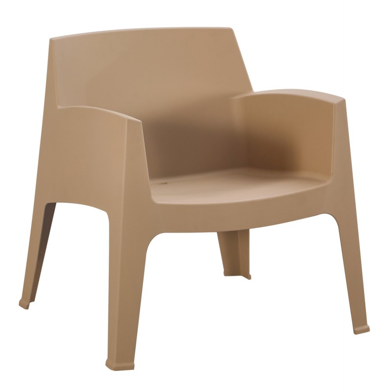 ΠΟΛΥΘΡΟΝΑ ΠΟΛΥΠΡΟΠΥΛΕΝΙΟΥ LOUNGE SLEEK HM6365.03 CAPPUCCINO 62,5x48,5x73Υεκ.