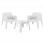 ΣΕΤ LOUNGE 3ΤΜΧ SLEEK HM21274.01 ΛΕΥΚΟ ΠΟΛΥΠΡΟΠΥΛΕΝΙΟ