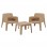 ΣΕΤ LOUNGE 3ΤΜΧ SLEEK HM21274.03 ΚΑΠΟΥΤΣΙΝΟ ΠΟΛΥΠΡΟΠΥΛΕΝΙΟ