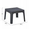 ΣΕΤ LOUNGE 3ΤΜΧ SLEEK HM21274.10 ΓΚΡΙ ΠΟΛΥΠΡΟΠΥΛΕΝΙΟ