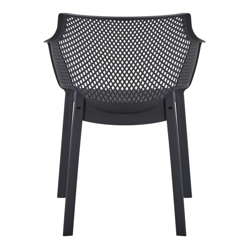 ΠΟΛΥΘΡΟΝΑ ΠΟΛΥΠΡΟΠΥΛΕΝΙΟΥ PEGGY HM6368.02 ΜΑΥΡΟ 60x55x79Υεκ