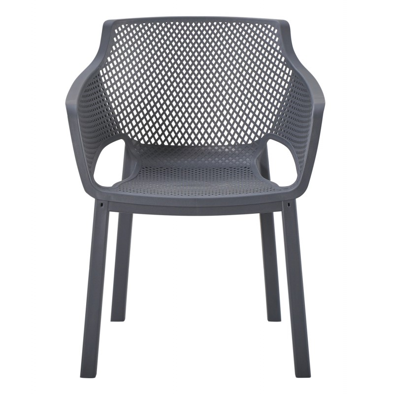 ΠΟΛΥΘΡΟΝΑ ΠΟΛΥΠΡΟΠΥΛΕΝΙΟΥ PEGGY HM6368.10 ΓΚΡΙ 60x55x79Υεκ