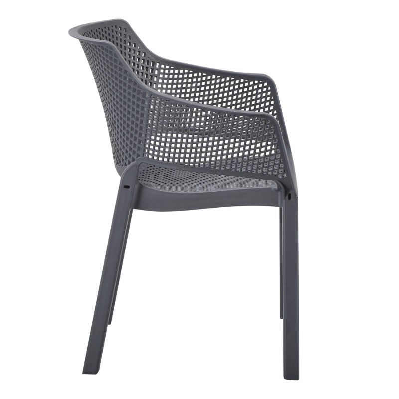 ΠΟΛΥΘΡΟΝΑ ΠΟΛΥΠΡΟΠΥΛΕΝΙΟΥ PEGGY HM6368.10 ΓΚΡΙ 60x55x79Υεκ