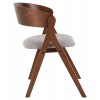 ΚΑΡΕΚΛΑ NEKKER HM9739.02 RUBBERWOOD ΣΕ ΚΑΡΥΔΙ-ΓΚΡΙ ΥΦΑΣΜΑ ΚΑΘΙΣΜΑ 56x55x78Yεκ.