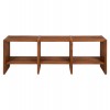 ΚΟΝΣΟΛΑ TV NYA HM9831 ΜΑΣΙΦ ΞΥΛΟ TEAK ΣΕ ΦΥΣΙΚΟ ΧΡΩΜΑ 130x29,5x46Υ εκ.