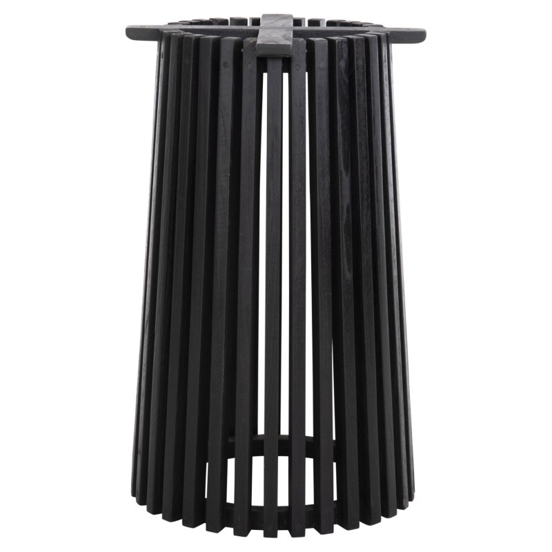 ΒΑΣΗ ΤΡΑΠΕΖΙΟΥ ΕΣΩΤ.ΧΩΡΟΥ ΣΤΡΟΓΓΥΛΗ FRANTZ HM9459.12 MINDI ΞΥΛΟ ΣΕ ΜΑΥΡΟ ΧΡΩΜΑ Φ60x74Yεκ.