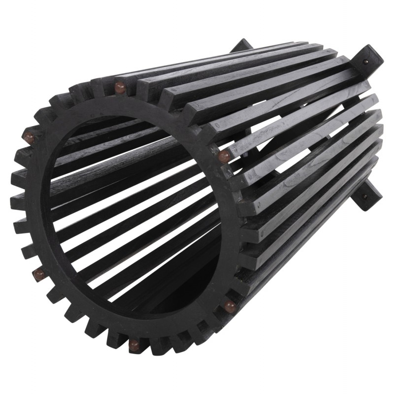 ΒΑΣΗ ΤΡΑΠΕΖΙΟΥ ΕΣΩΤ.ΧΩΡΟΥ ΣΤΡΟΓΓΥΛΗ FRANTZ HM9459.12 MINDI ΞΥΛΟ ΣΕ ΜΑΥΡΟ ΧΡΩΜΑ Φ60x74Yεκ.