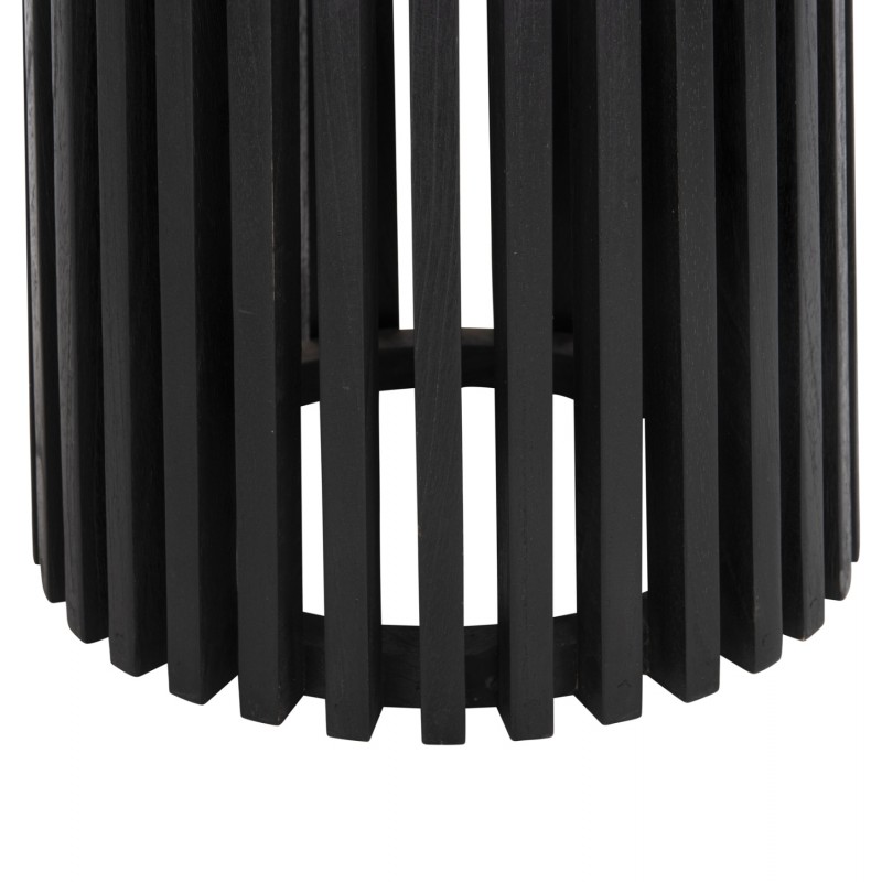 ΒΑΣΗ ΤΡΑΠΕΖΙΟΥ ΕΣΩΤ.ΧΩΡΟΥ ΣΤΡΟΓΓΥΛΗ FRANTZ HM9459.12 MINDI ΞΥΛΟ ΣΕ ΜΑΥΡΟ ΧΡΩΜΑ Φ60x74Yεκ.