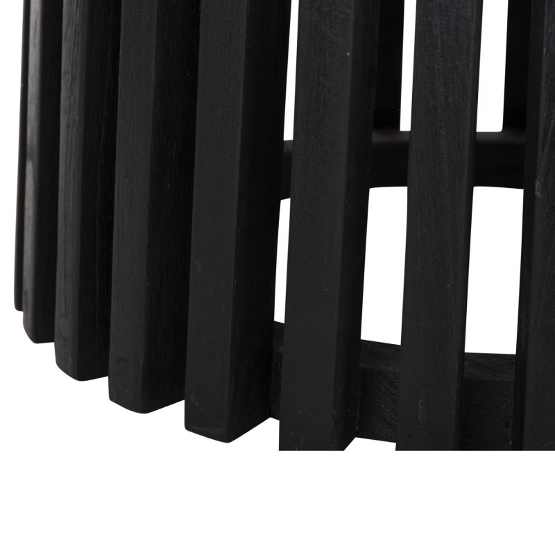 ΒΑΣΗ ΤΡΑΠΕΖΙΟΥ ΕΣΩΤ.ΧΩΡΟΥ ΣΤΡΟΓΓΥΛΗ FRANTZ HM9459.12 MINDI ΞΥΛΟ ΣΕ ΜΑΥΡΟ ΧΡΩΜΑ Φ60x74Yεκ.