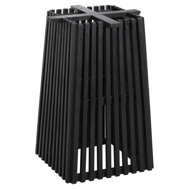 ΒΑΣΗ ΤΡΑΠΕΖΙΟΥ ΕΣΩΤ.ΧΩΡΟΥ ΤΕΤΡΑΓΩΝΗ FRANTZ HM9460.12 ΞΥΛΟ MINDI ΣΕ ΜΑΥΡΟ 60x60x73Y εκ.