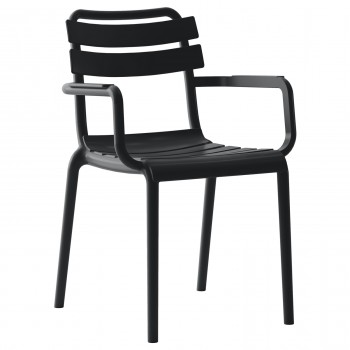 ΠΟΛΥΘΡΟΝΑ ΠΟΛΥΠΡΟΠΥΛΕΝΙΟΥ PHILLY HM6123.02 ΜΑΥΡΟ 56x58x82Υεκ.