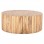 ΤΡΑΠΕΖΙ ΣΑΛΟΝΙΟΥ ΣΤΡΟΓΓΥΛΟ COOTER HM9862 ΚΛΑΔΙΑ TEAK-ΦΥΣΙΚΟ Φ100x40Υεκ.