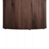 ΤΡΑΠΕΖΙ ΣΑΛΟΝΙΟΥ MARGON HM18026 MDF ΣΕ ΣΚΟΥΡΟ ΚΑΦΕ ΞΥΛΟΥ Φ80x40,5Υεκ.
