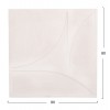 ΠΙΝΑΚΑΣ ΤΕΤΡΑΓΩΝΟΣ ΣΕΙΡΑ SANTORINI HM4507 MDF ΣΕ ΥΠΟΛΕΥΚΟ ΧΡΩΜΑ 80x4(πάχος)x80Υεκ.
