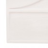 ΠΙΝΑΚΑΣ ΤΕΤΡΑΓΩΝΟΣ ΣΕΙΡΑ SANTORINI HM4508 MDF ΣΕ ΥΠΟΛΕΥΚΟ ΧΡΩΜΑ 80x4(πάχος)x80Υεκ.