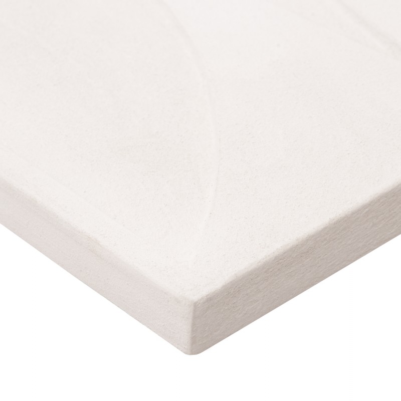 ΠΙΝΑΚΑΣ ΤΕΤΡΑΓΩΝΟΣ ΣΕΙΡΑ SANTORINI HM4508 MDF ΣΕ ΥΠΟΛΕΥΚΟ ΧΡΩΜΑ 80x4(πάχος)x80Υεκ.