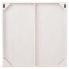 ΠΙΝΑΚΑΣ ΤΕΤΡΑΓΩΝΟΣ ΣΕΙΡΑ SANTORINI HM4508 MDF ΣΕ ΥΠΟΛΕΥΚΟ ΧΡΩΜΑ 80x4(πάχος)x80Υεκ.
