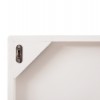 ΠΙΝΑΚΑΣ ΤΕΤΡΑΓΩΝΟΣ ΣΕΙΡΑ SANTORINI HM4508 MDF ΣΕ ΥΠΟΛΕΥΚΟ ΧΡΩΜΑ 80x4(πάχος)x80Υεκ.