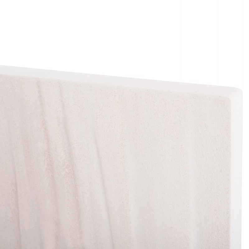 ΠΙΝΑΚΑΣ ΟΡΘΟΓΩΝΙΟΣ ΣΕΙΡΑ SANTORINI HM4518 MDF ΣΕ ΥΠΟΛΕΥΚΟ ΧΡΩΜΑ 60x4(πάχος)x80Υεκ.