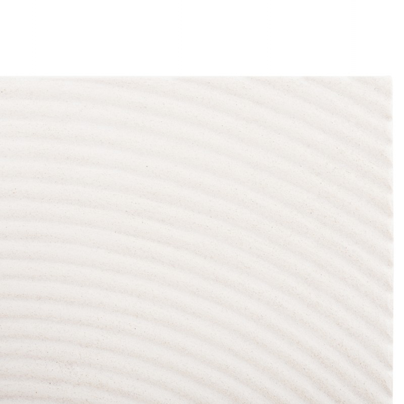 ΠΙΝΑΚΑΣ ΤΕΤΡΑΓΩΝΟΣ ΣΕΙΡΑ SANTORINI HM4519 MDF ΣΕ ΥΠΟΛΕΥΚΟ-ΚΑΦΕ ΧΡΩΜΑ 80x4(πάχος)x80Υεκ.