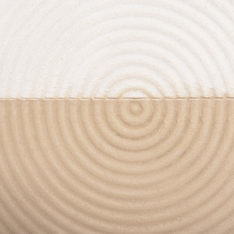 ΠΙΝΑΚΑΣ ΤΕΤΡΑΓΩΝΟΣ ΣΕΙΡΑ SANTORINI HM4519 MDF ΣΕ ΥΠΟΛΕΥΚΟ-ΚΑΦΕ ΧΡΩΜΑ 80x4(πάχος)x80Υεκ.