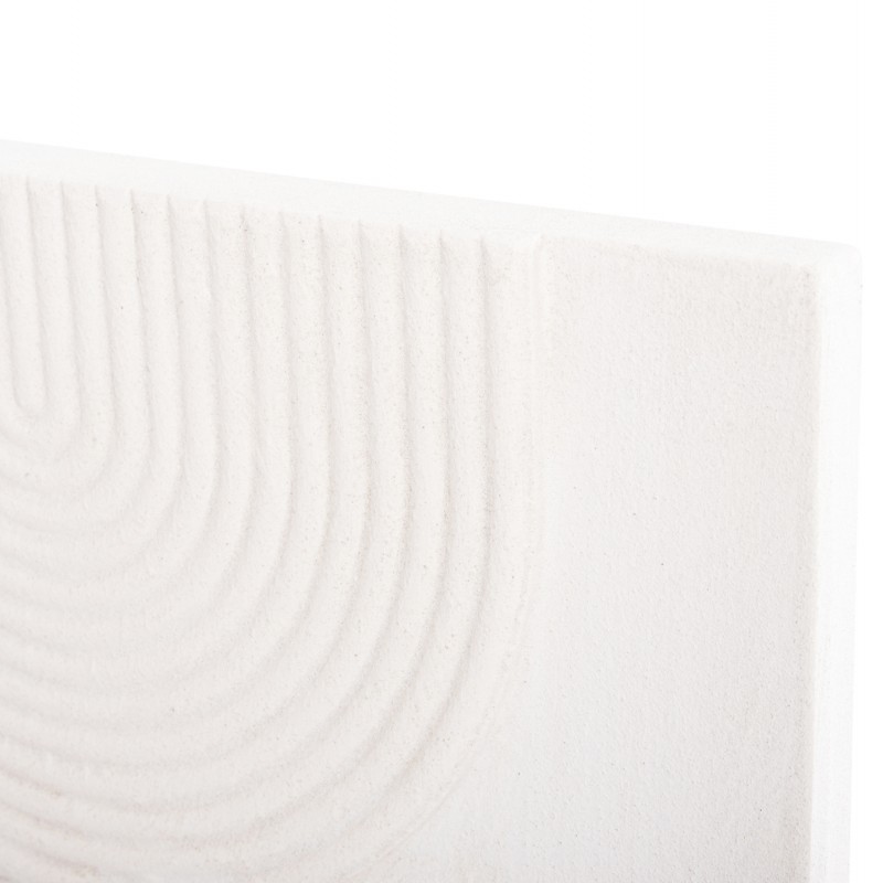 ΠΙΝΑΚΑΣ ΟΡΘΟΓΩΝΙΟΣ ΣΕΙΡΑ SANTORINI HM4523 MDF ΣΕ ΥΠΟΛΕΥΚΟ ΧΡΩΜΑ 60x4(πάχος)x80Υεκ.