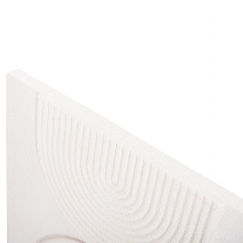 ΠΙΝΑΚΑΣ ΟΡΘΟΓΩΝΙΟΣ ΣΕΙΡΑ SANTORINI HM4523 MDF ΣΕ ΥΠΟΛΕΥΚΟ ΧΡΩΜΑ 60x4(πάχος)x80Υεκ.