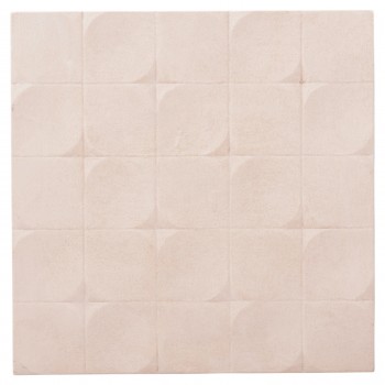 ΠΙΝΑΚΑΣ ΤΕΤΡΑΓΩΝΟΣ ΣΕΙΡΑ SANTORINI HM4516 MDF ΣΕ ΥΠΟΛΕΥΚΟ ΧΡΩΜΑ 80x4,5(πάχος)x80Υεκ.